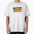 New York License Plate T-Shirt - Streetwear Style for Adults - T-Shirt, Sweatshirt, Hoodie
