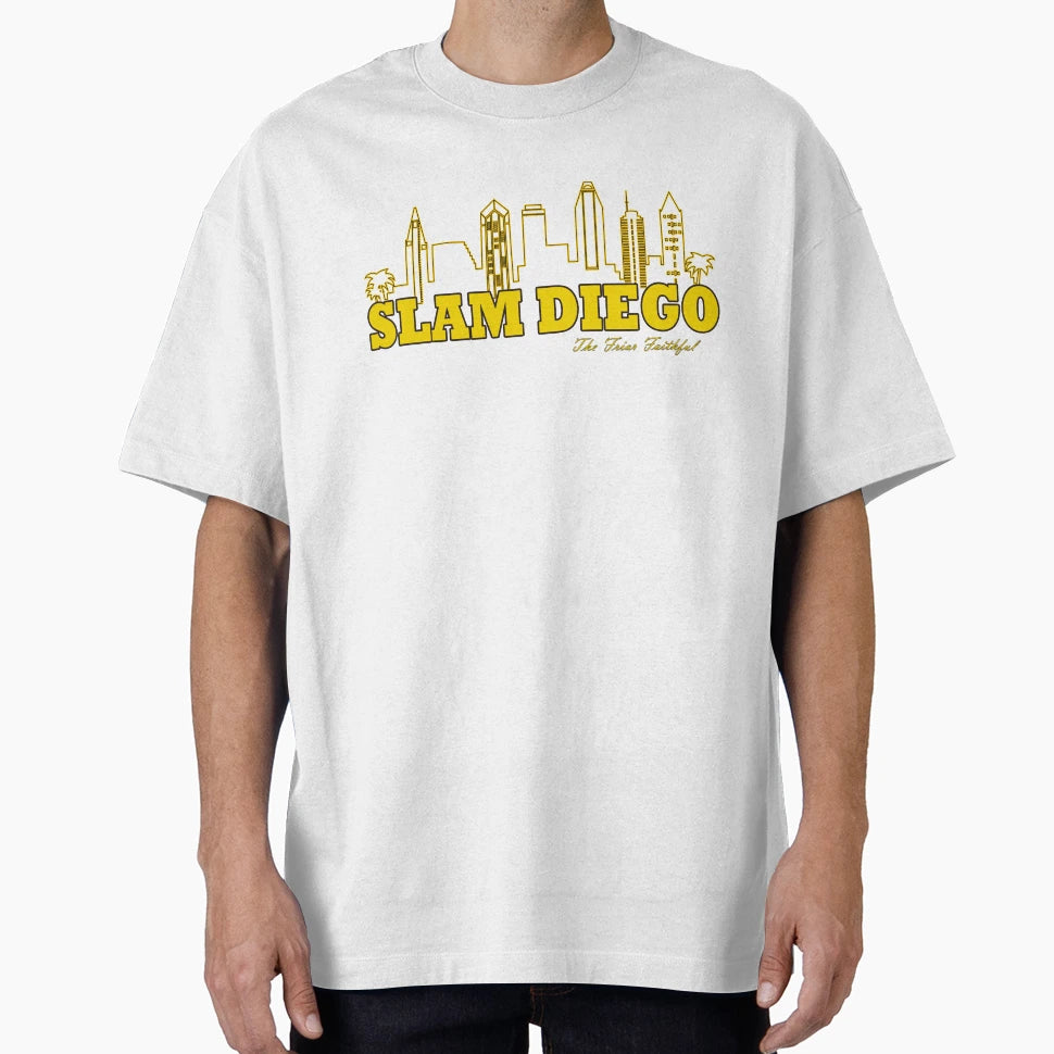 Slam Diego San Diego City Skyline T-Shirt - Minimalist Print for Adults - T-Shirt, Sweatshirt, Hoodie