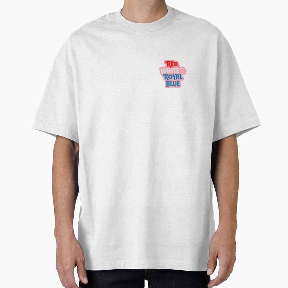 Red White Royal Blue Front Cover T-Shirt - Streetwear Style Unisex - T-Shirt, Sweatshirt, Hoodie