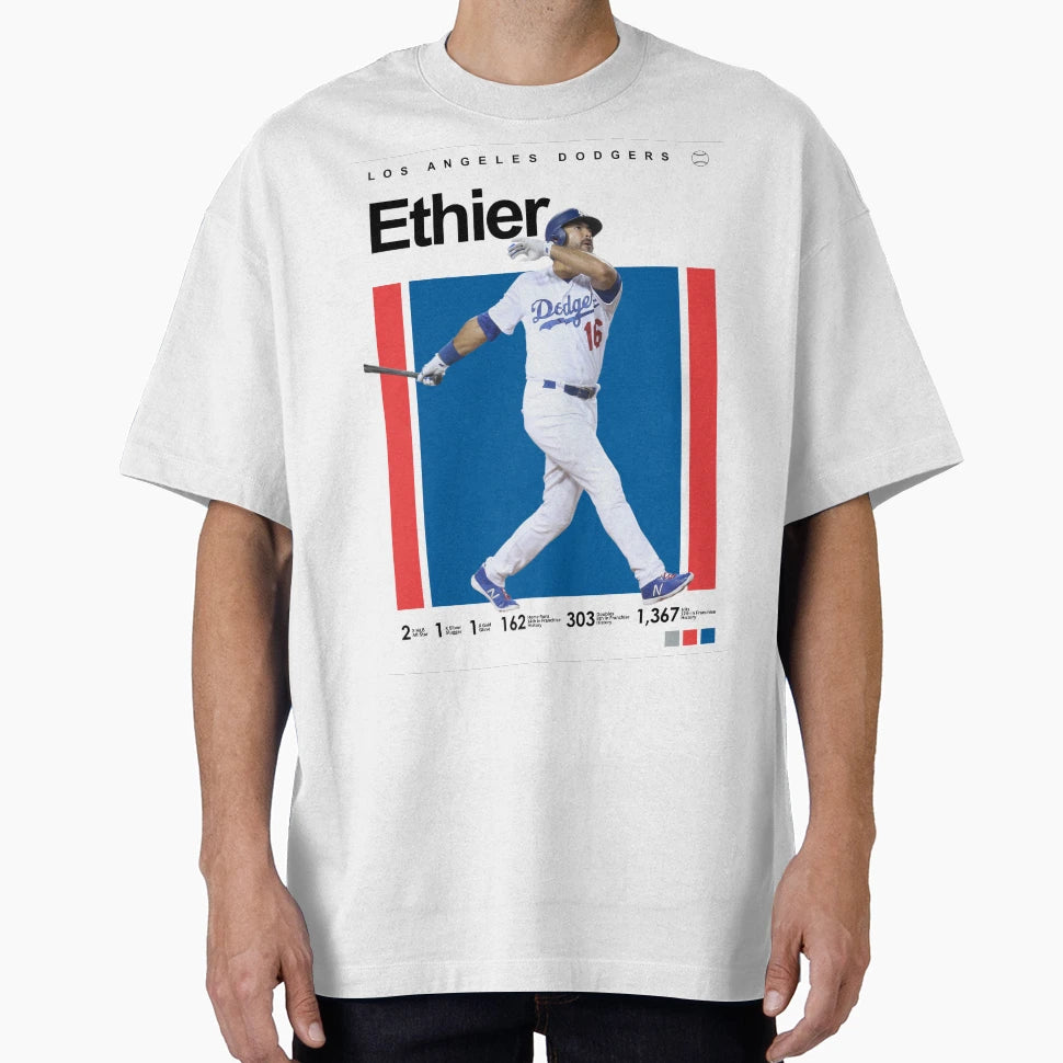 Player Ethier T-Shirt - Unique Graphic Unisex - T-Shirt, Sweatshirt, Hoodie