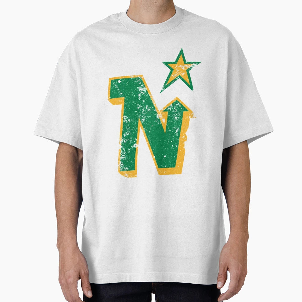 Minnesota North Stars T-Shirt - Custom Art Print Men Women - T-Shirt, Sweatshirt, Hoodie