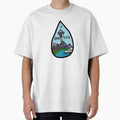 Seattle Rain Drop T-Shirt - Graphic Print Men Women - T-Shirt, Sweatshirt, Hoodie