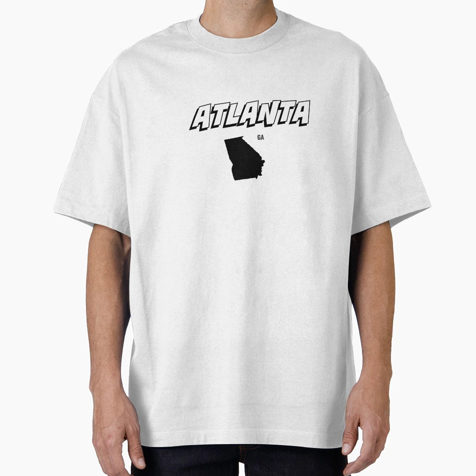 Atlanta T-Shirt - Minimalist Print Men Women - T-Shirt, Sweatshirt, Hoodie
