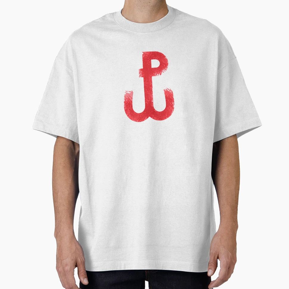 Kotwica Symbol Red T-Shirt - Novelty Apparel Unisex - T-Shirt, Sweatshirt, Hoodie