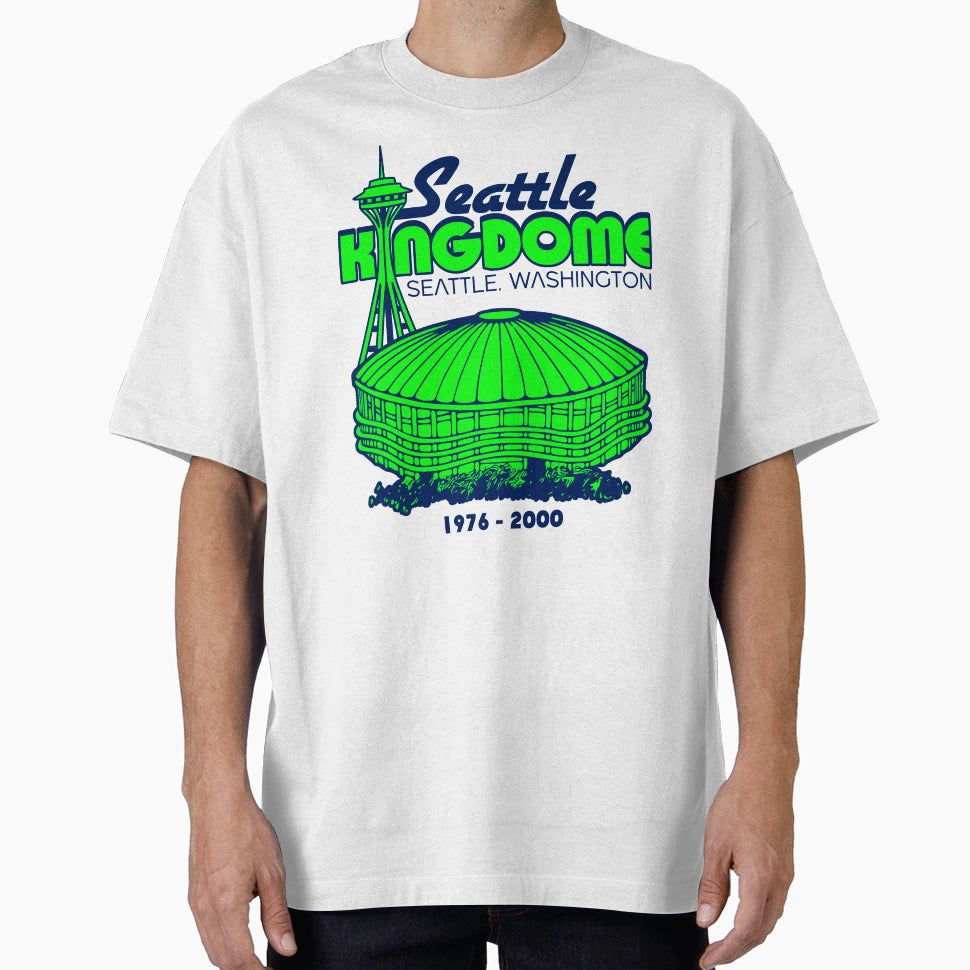 Seattle Kingdome T-Shirt - Graphic Print Men Women - T-Shirt, Sweatshirt, Hoodie