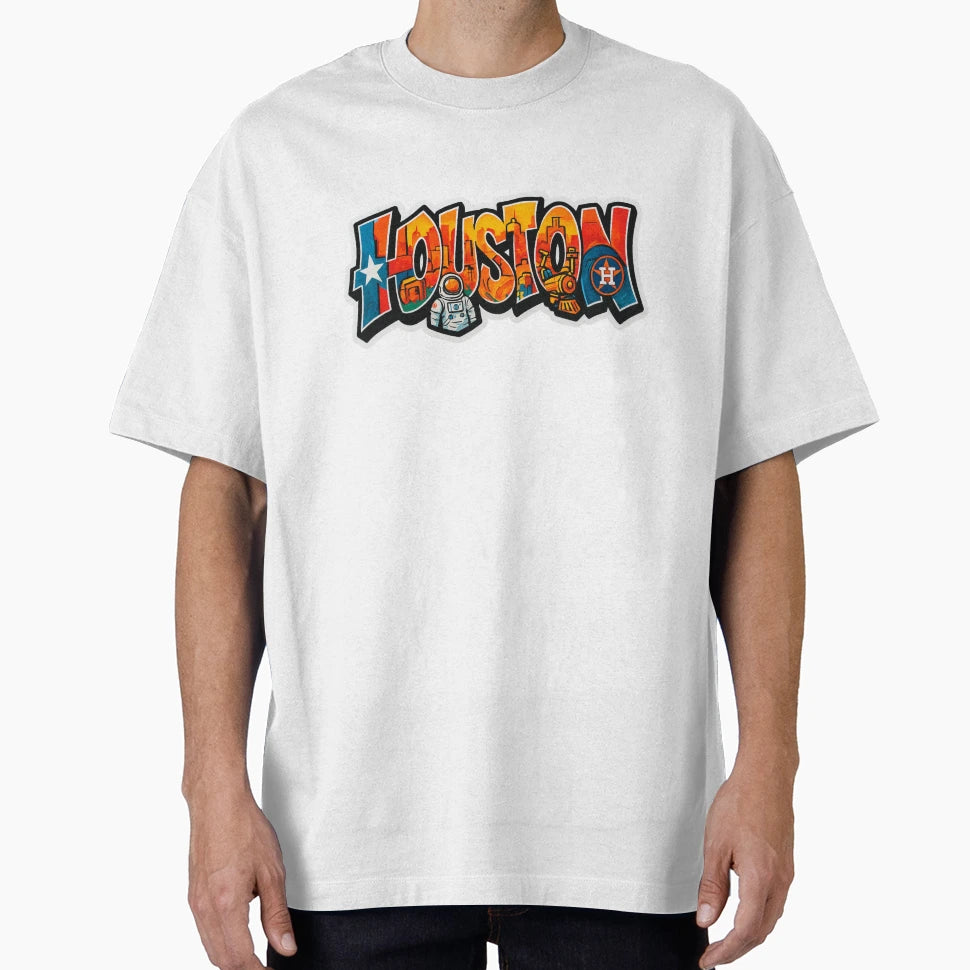 Houston T-Shirt - Minimalist Print for Adults - T-Shirt, Sweatshirt, Hoodie