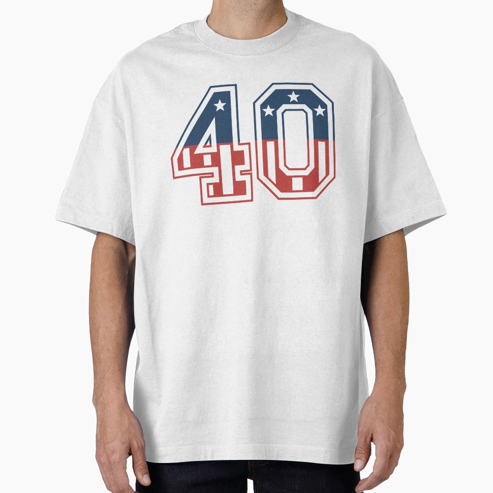 Number 40 Usa T-Shirt - Novelty Apparel for Adults - T-Shirt, Sweatshirt, Hoodie