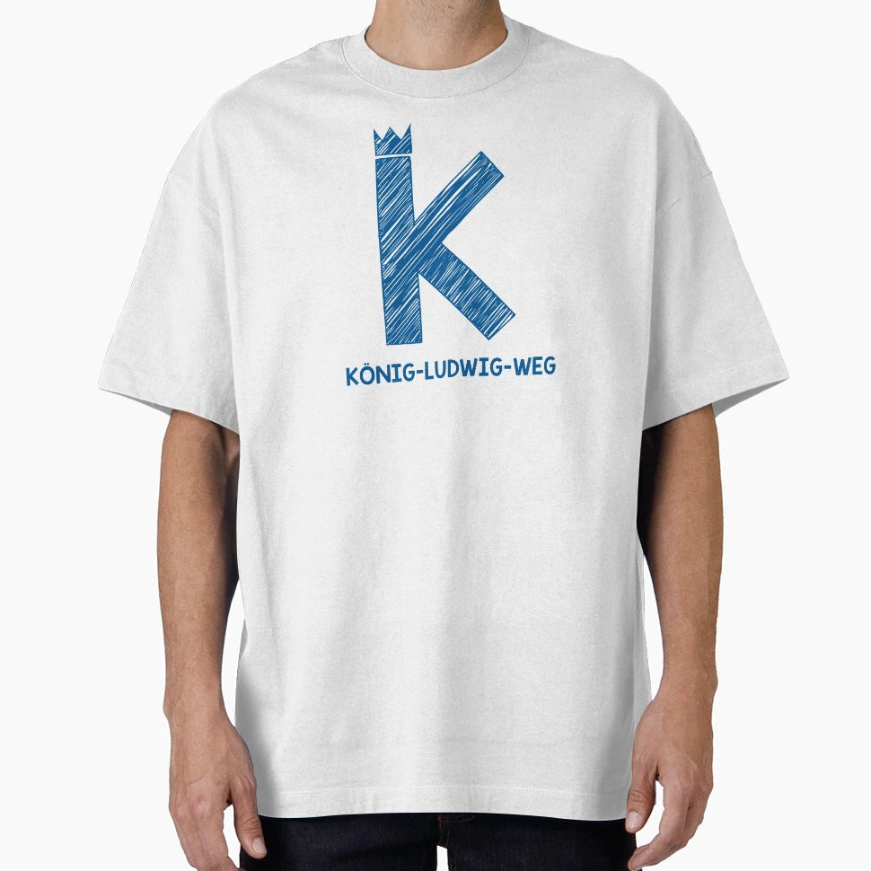 K Nig Ludwig Weg T-Shirt - Aesthetic Graphic for Adults - T-Shirt, Sweatshirt, Hoodie