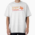 League Texas City Marked State Map T-Shirt - Aesthetic Graphic Unisex - T-Shirt, Sweatshirt, Hoodie