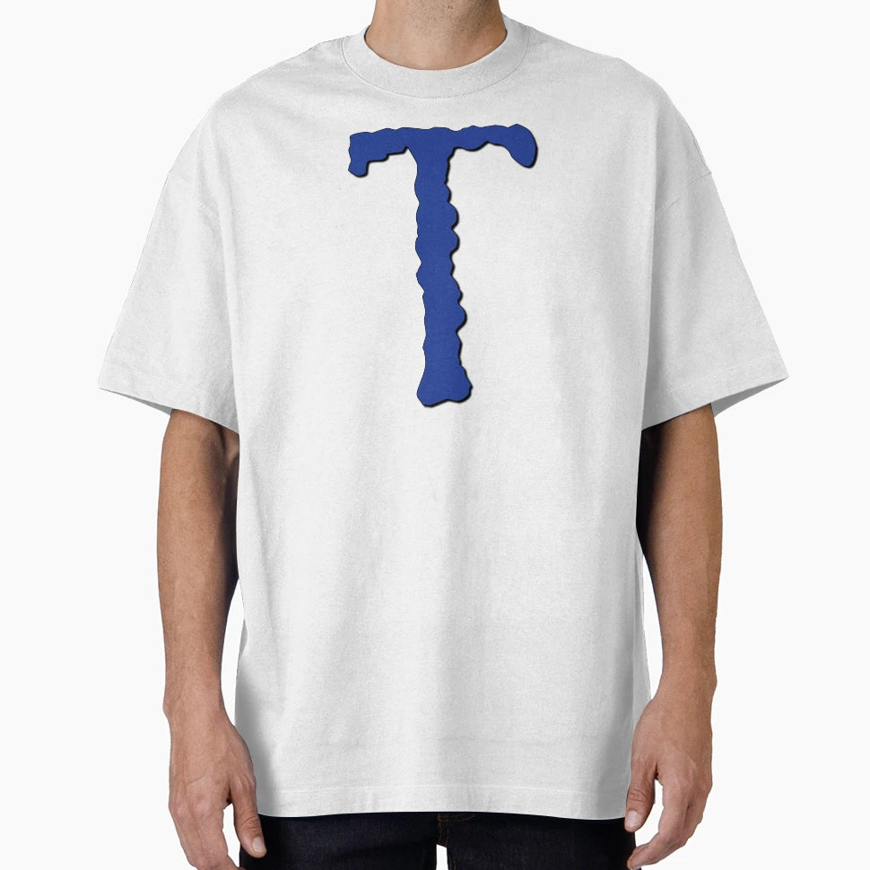 T Letter Letter T T-Shirt - Minimalist Print for Adults - T-Shirt, Sweatshirt, Hoodie