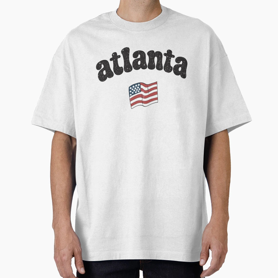 Atlanta Georgia Skyline City T-Shirt - Casual Everyday Wear for Adults - T-Shirt, Sweatshirt, Hoodie