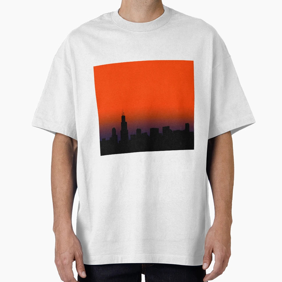 Chicago Skyline T-Shirt - Streetwear Style Unisex - T-Shirt, Sweatshirt, Hoodie