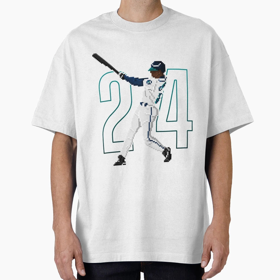 Ken Griffey Jr T-Shirt - Custom Art Print for Adults - T-Shirt, Sweatshirt, Hoodie