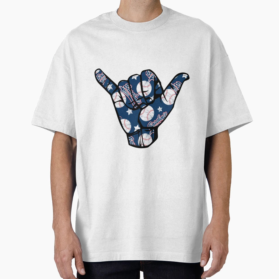 Baseball Hand Sign T-Shirt - Aesthetic Graphic Unisex - T-Shirt, Sweatshirt, Hoodie