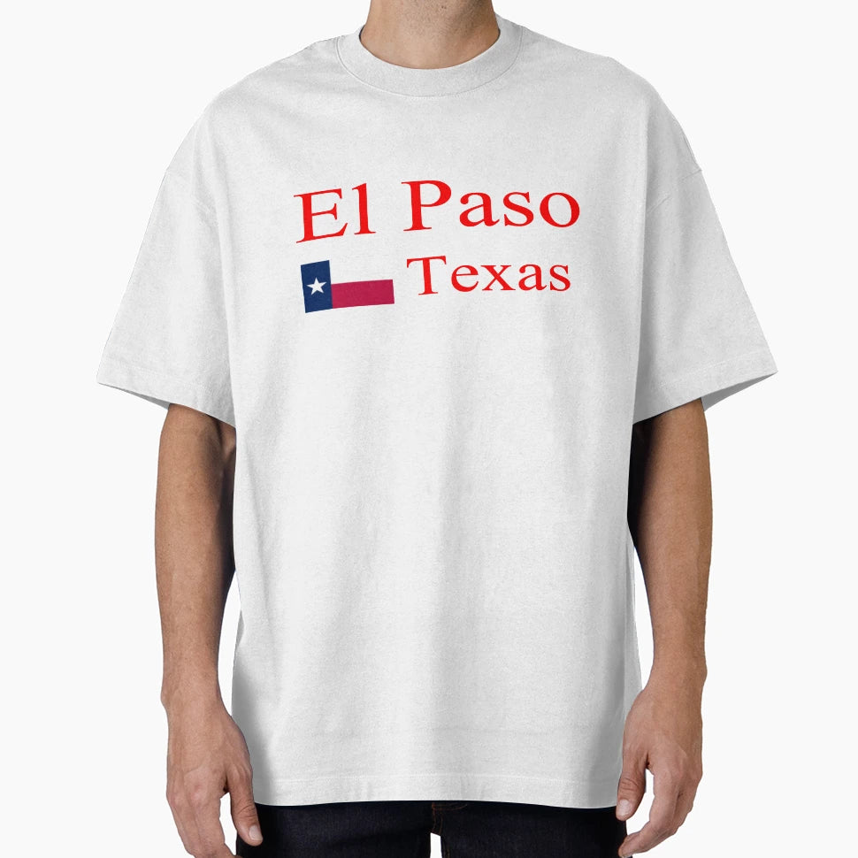 El Paso Texas Stylish Prints T-Shirt - Minimalist Print Men Women - T-Shirt, Sweatshirt, Hoodie
