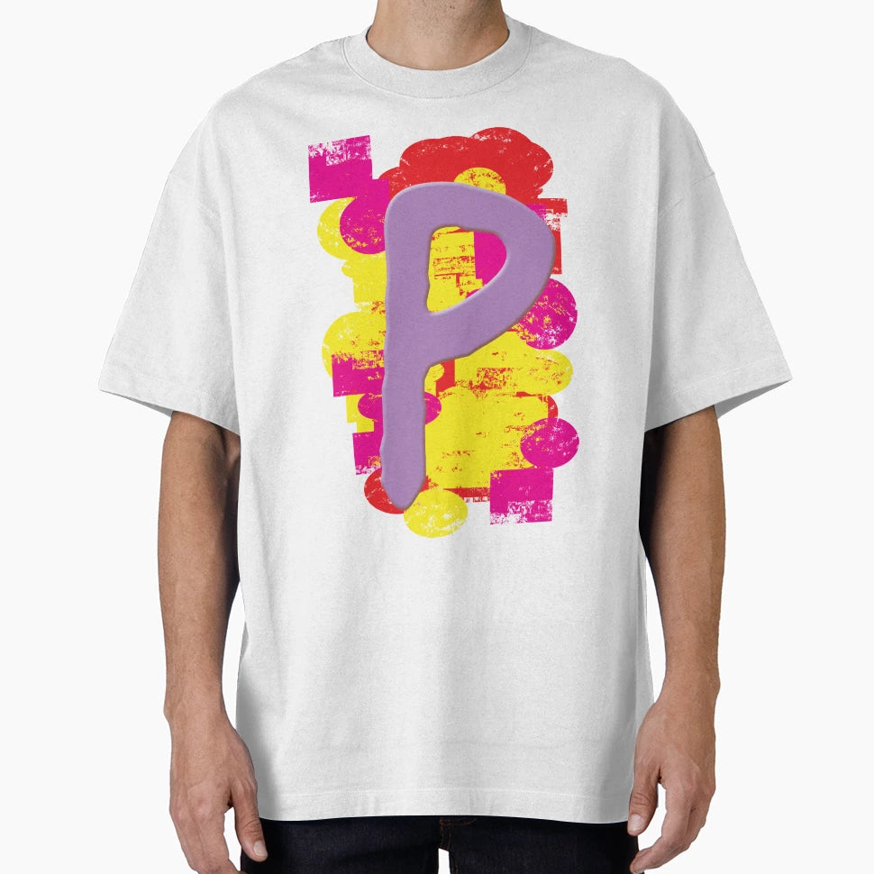 P Letter Letter P T-Shirt - Casual Everyday Wear Unisex - T-Shirt, Sweatshirt, Hoodie