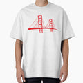 San Francisco Golden Gate Bridge T-Shirt - Unique Graphic for Adults - T-Shirt, Sweatshirt, Hoodie