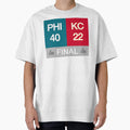 Phi 40 Kc 22 Super Bowl Lix 40 22 T-Shirt - Aesthetic Graphic for Adults - T-Shirt, Sweatshirt, Hoodie