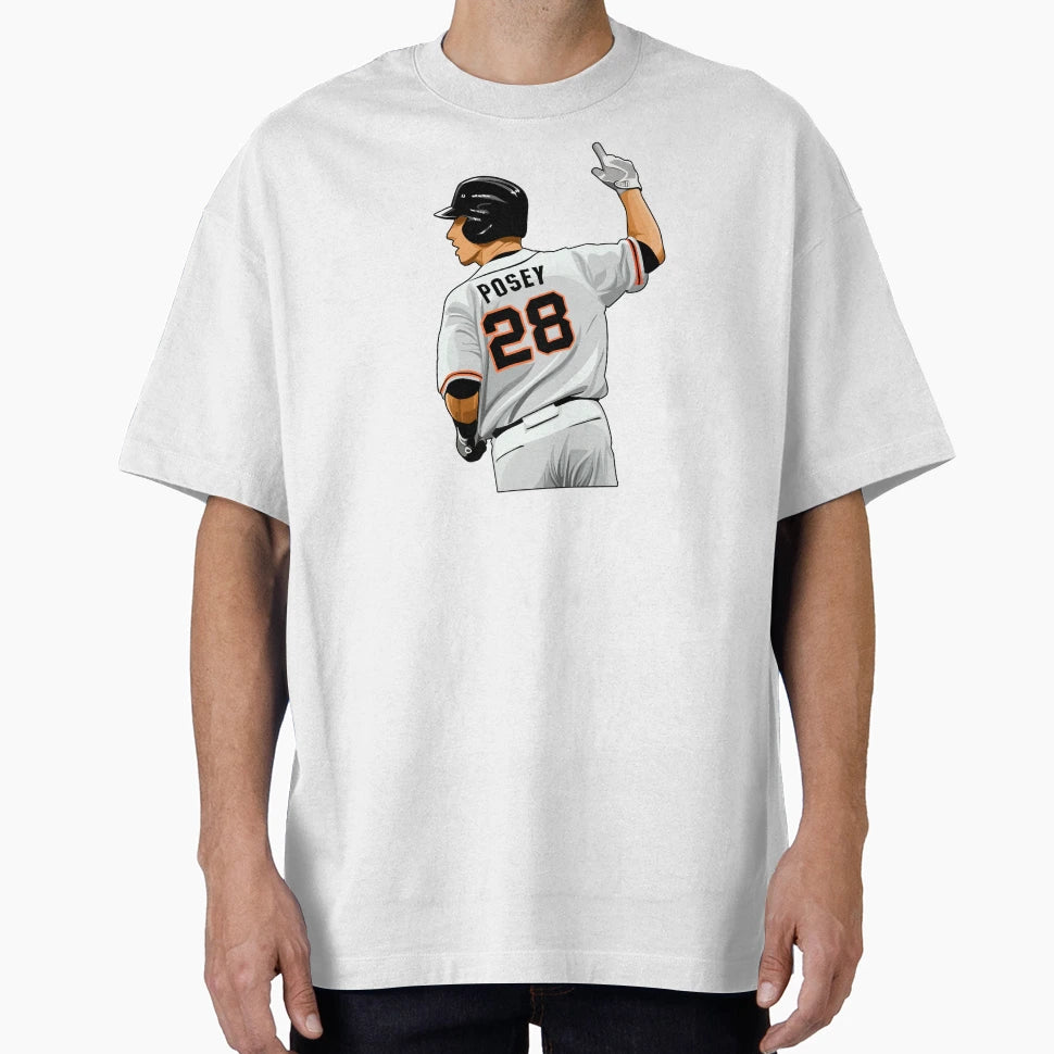 Buster Posey 28 Round Bases T-Shirt - Novelty Apparel Men Women - T-Shirt, Sweatshirt, Hoodie