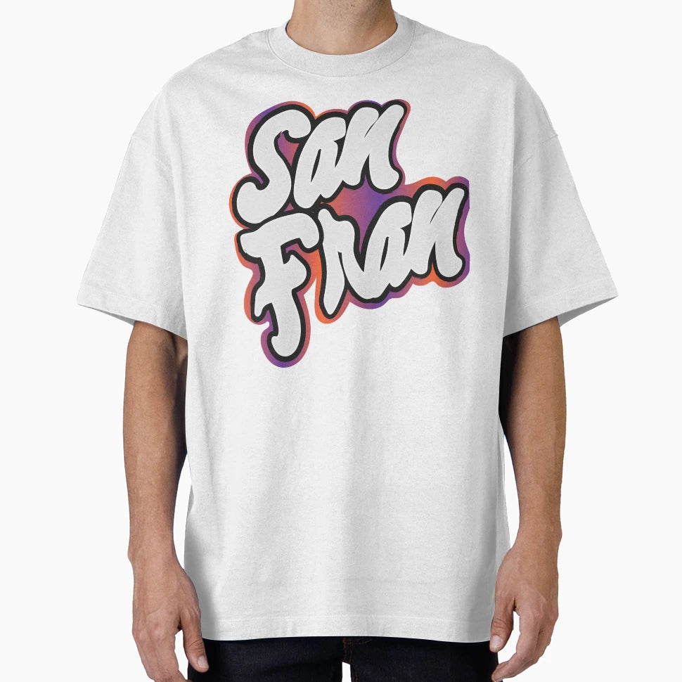 San Fran City Connect T-Shirt - Minimalist Print Unisex - T-Shirt, Sweatshirt, Hoodie