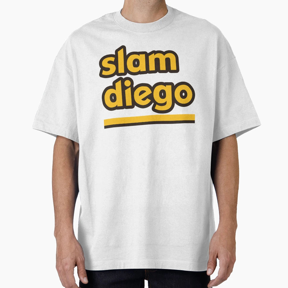 Slam Diego T-Shirt - Minimalist Print Men Women - T-Shirt, Sweatshirt, Hoodie