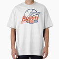 Baltimore Bullets Defunct Basketball Team T-Shirt - Custom Art Print Unisex - T-Shirt, Sweatshirt, Hoodie