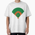Baseball Field T-Shirt - Graphic Print Men Women - T-Shirt, Sweatshirt, Hoodie