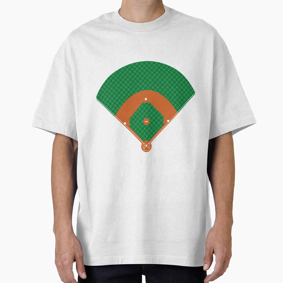 Baseball Field T-Shirt - Graphic Print Men Women - T-Shirt, Sweatshirt, Hoodie