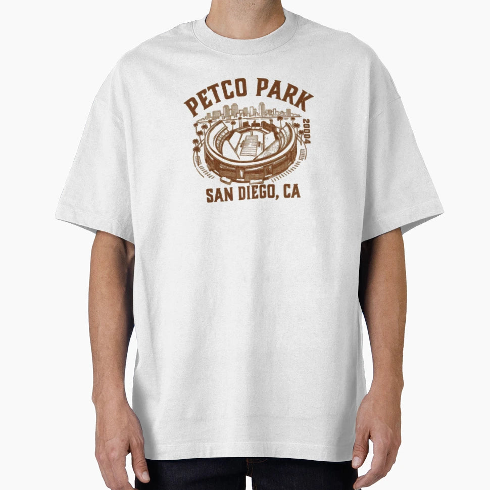 Stadium San Diego Padres Baseball T-Shirt - Custom Art Print for Adults - T-Shirt, Sweatshirt, Hoodie