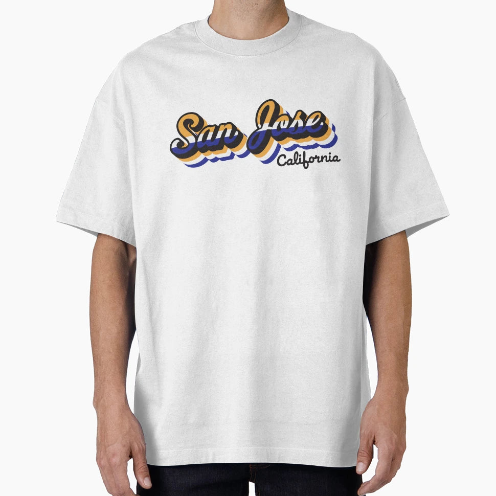 San Jose California City T-Shirt - Fun Novelty Design Men Women - T-Shirt, Sweatshirt, Hoodie