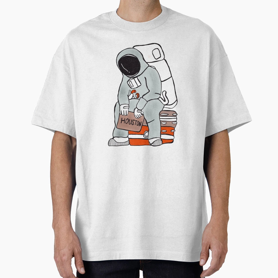 Astronaut Love Astronaut Houston T-Shirt - Graphic Print Men Women - T-Shirt, Sweatshirt, Hoodie