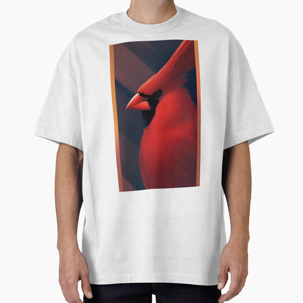 Red Detailed Cardinal T-Shirt - Novelty Apparel Unisex - T-Shirt, Sweatshirt, Hoodie