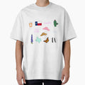 Texas Theme Set Pack T-Shirt - Graphic Print Men Women - T-Shirt, Sweatshirt, Hoodie