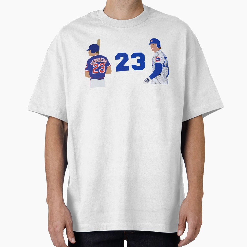 Copy Copy Ryne Sandberg Baseball T-Shirt - Graphic Print for Adults - T-Shirt, Sweatshirt, Hoodie