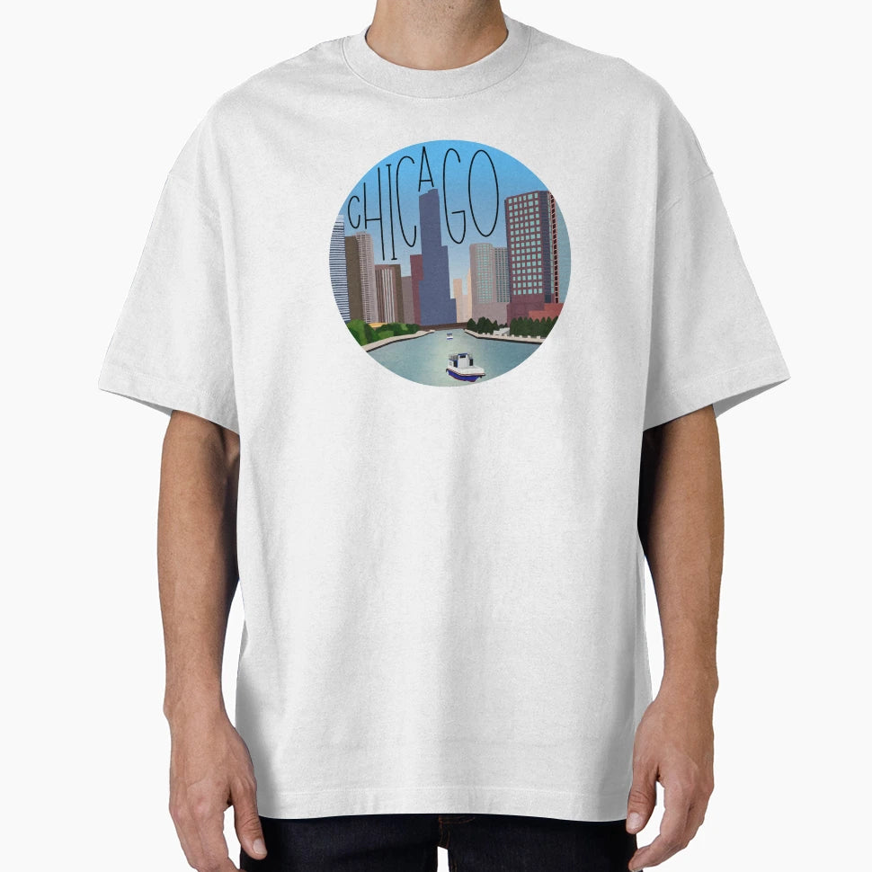 Chicago T-Shirt - Novelty Apparel for Adults - T-Shirt, Sweatshirt, Hoodie