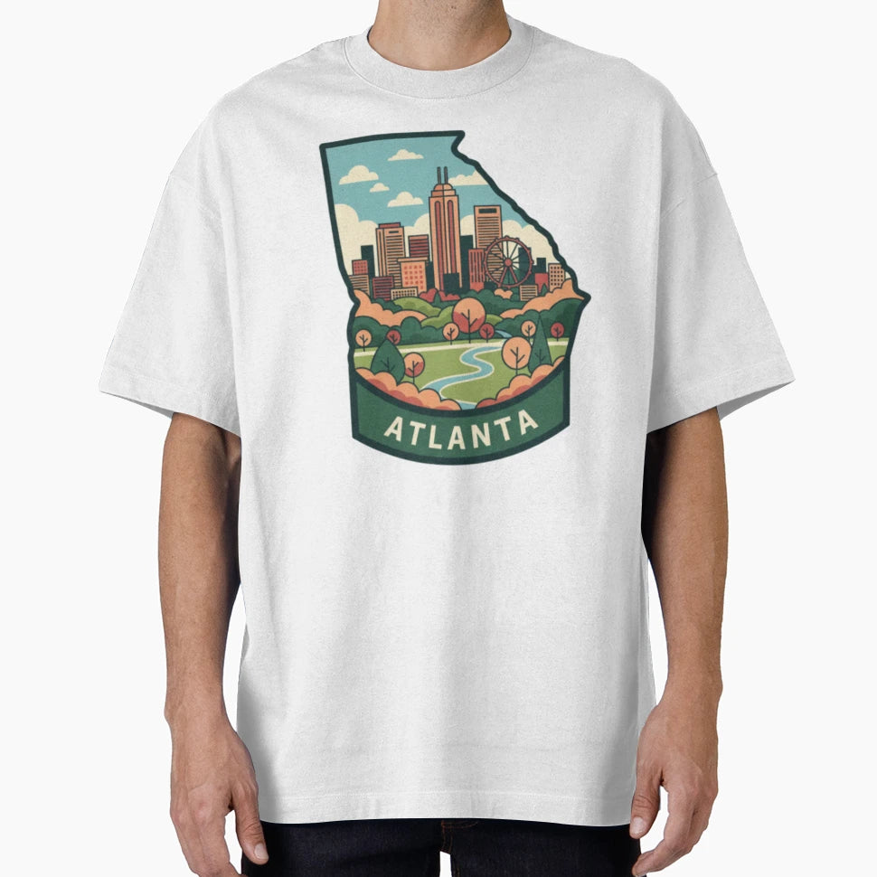 Atlanta T-Shirt - Casual Everyday Wear Men Women - T-Shirt, Sweatshirt, Hoodie