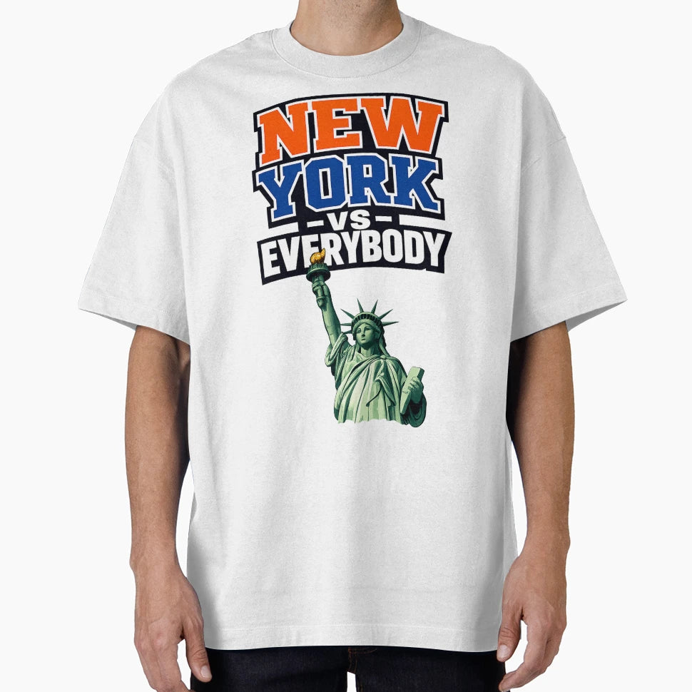New York Vs Everybody T-Shirt - Trendy Graphic for Adults - T-Shirt, Sweatshirt, Hoodie