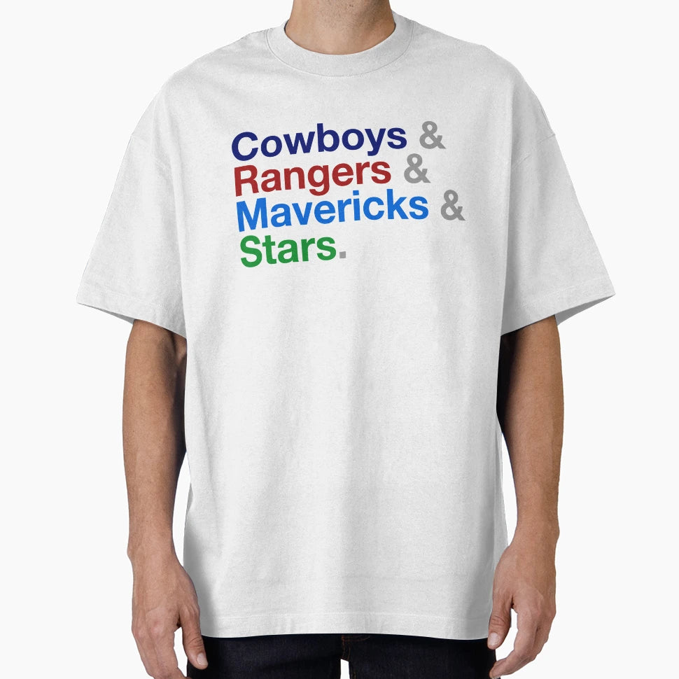 Dallas Sports T-Shirt - Aesthetic Graphic for Adults - T-Shirt, Sweatshirt, Hoodie