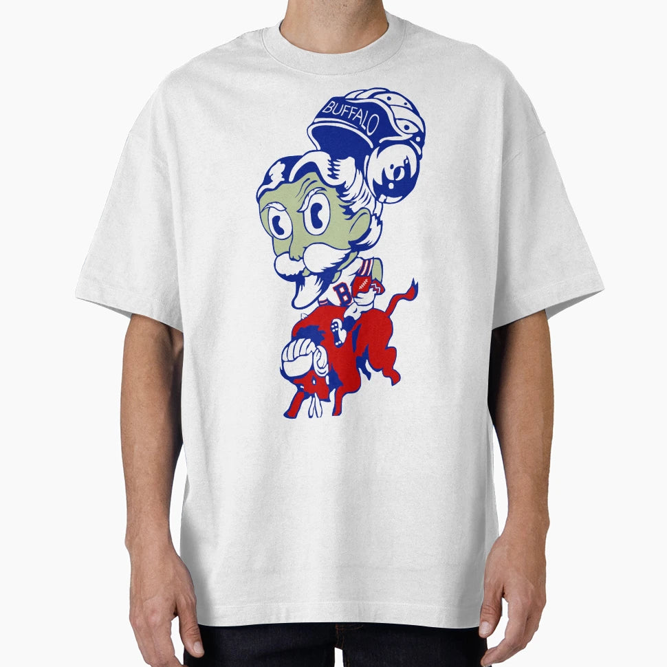 Buffalo Bill Football T-Shirt - Fun Novelty Design Men Women - T-Shirt, Sweatshirt, Hoodie