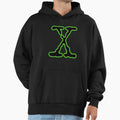 X Files Green Hoodie - Fun Novelty Design Men Women - T-Shirt, Sweatshirt, Hoodie