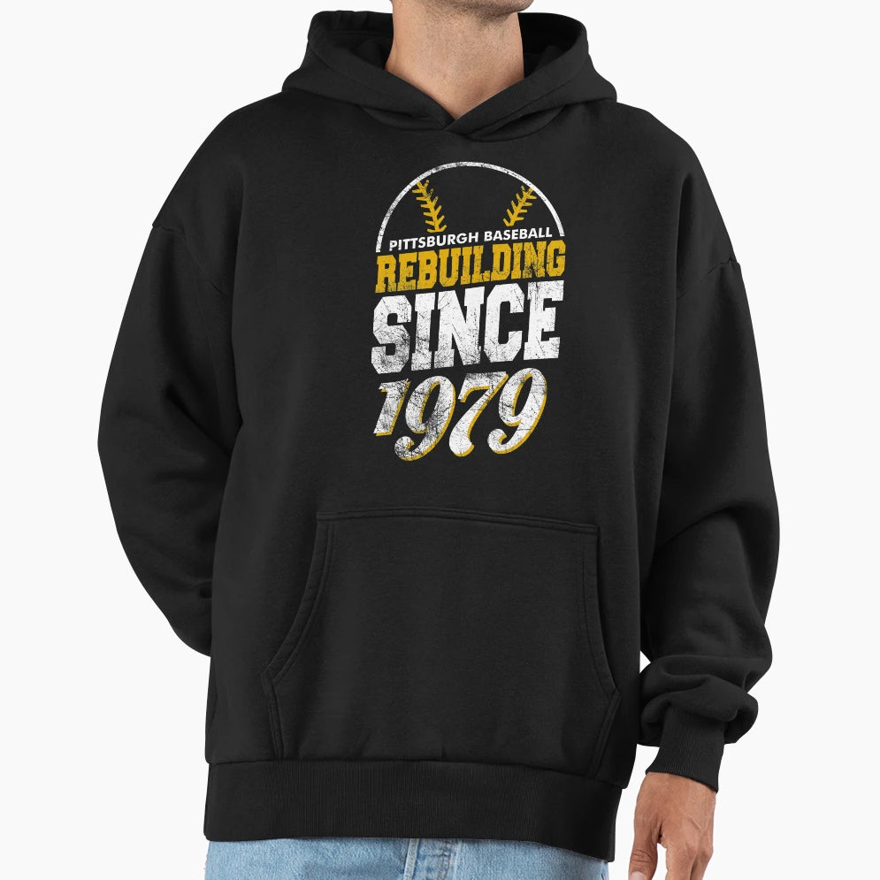 Pittsburgh Baseball Hoodie - Unique Graphic for Adults - T-Shirt, Sweatshirt, Hoodie