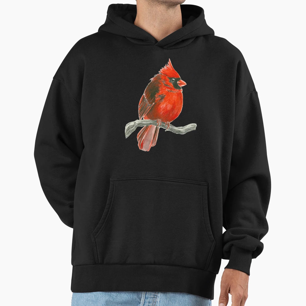 Cardinal Hoodie - Graphic Print Unisex - T-Shirt, Sweatshirt, Hoodie