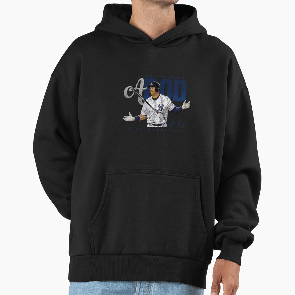 Iconic Baseball Slugger Legend Hoodie - Custom Art Print for Adults - T-Shirt, Sweatshirt, Hoodie