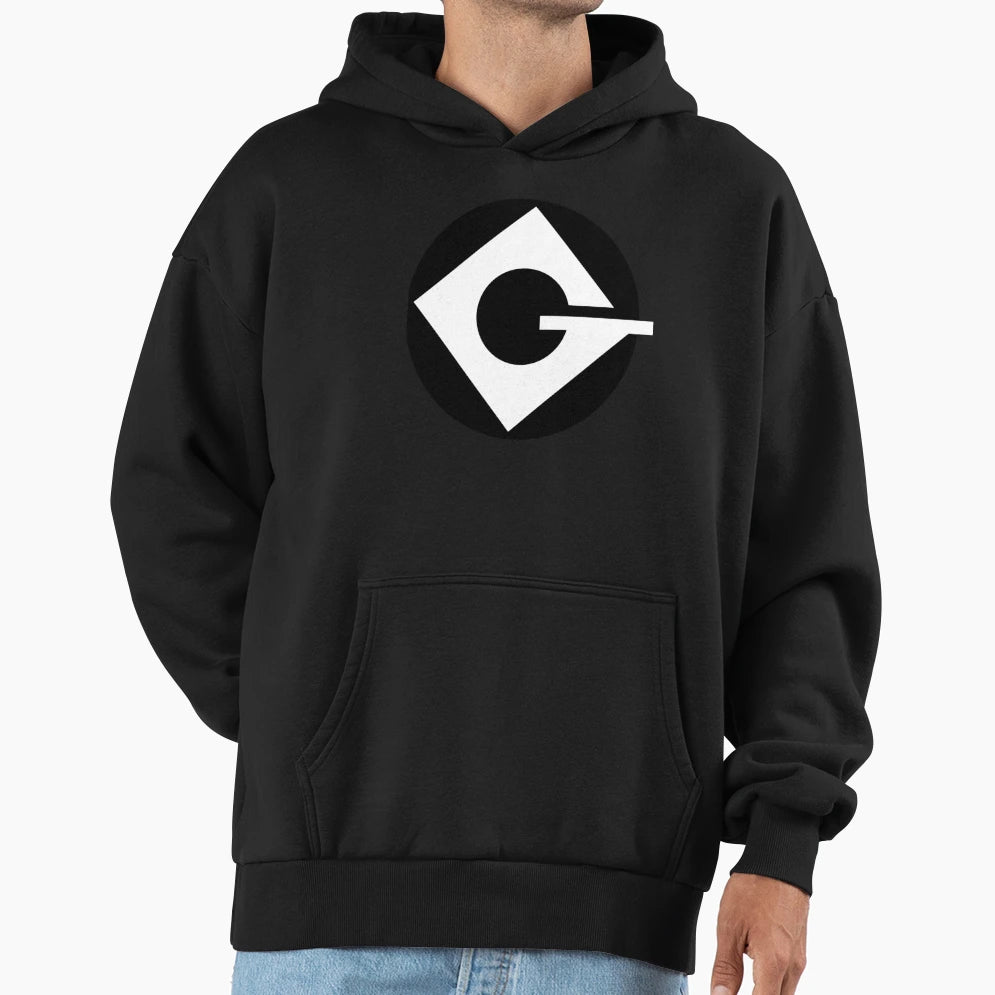 Gru Symbol Hoodie - Fun Novelty Design Unisex - T-Shirt, Sweatshirt, Hoodie