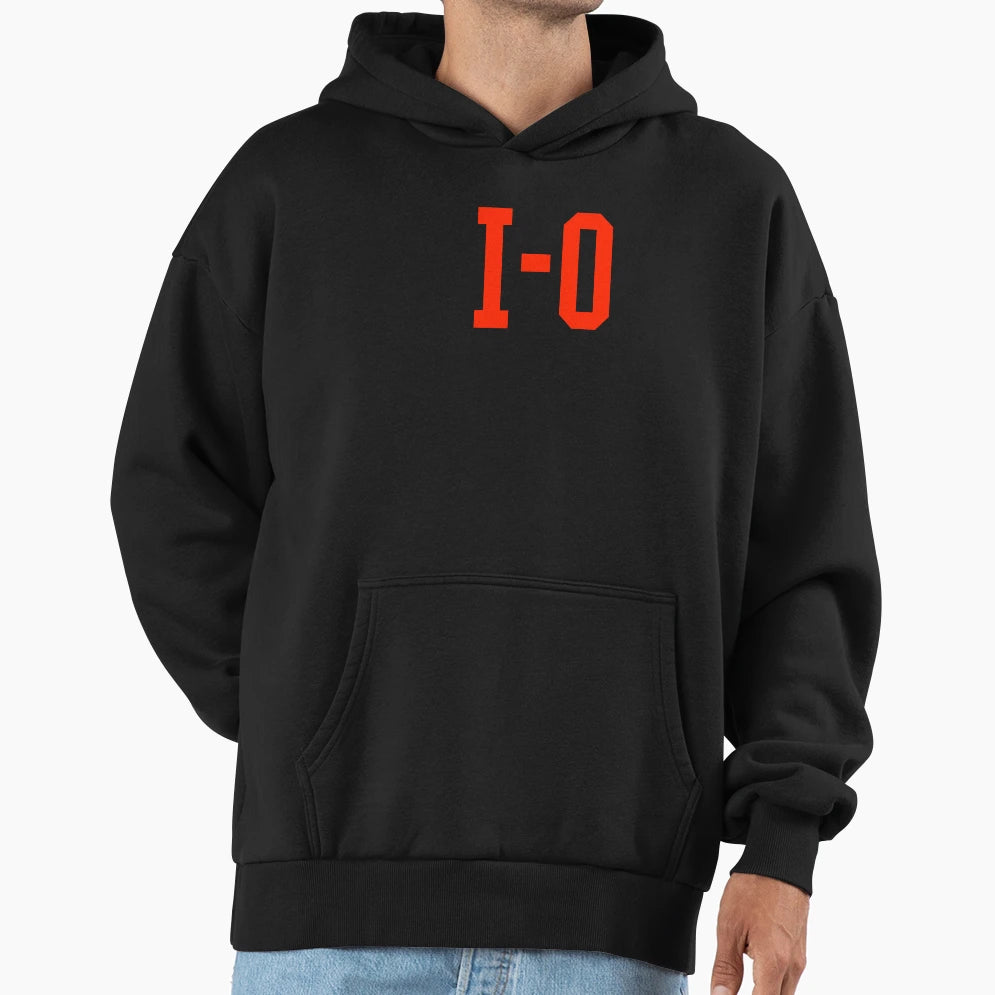 Scarlet Half I O O H I O Ohio Hoodie - Streetwear Style Unisex - T-Shirt, Sweatshirt, Hoodie