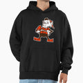 Cleveland Browns Brownie Elf Logo Hoodie - Fun Novelty Design for Adults - T-Shirt, Sweatshirt, Hoodie