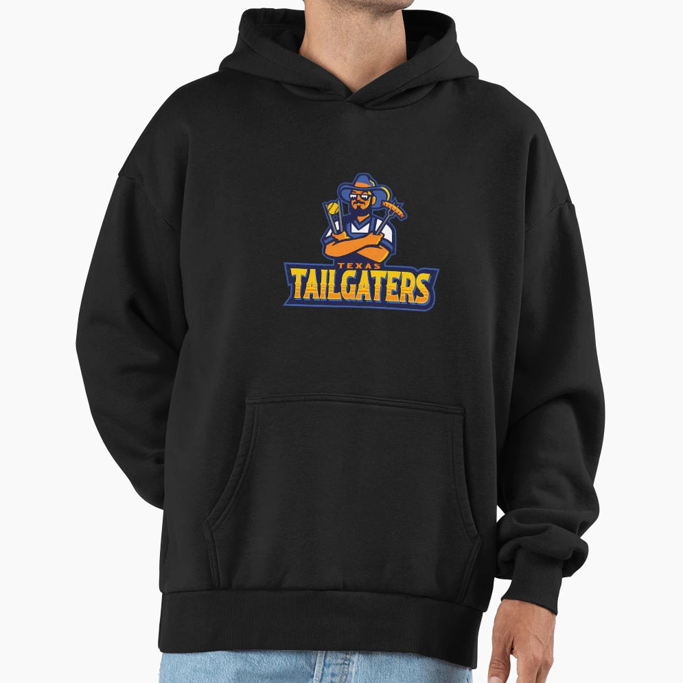 Texas Tailgaters Logo Hoodie - Custom Art Print Men Women - T-Shirt, Sweatshirt, Hoodie