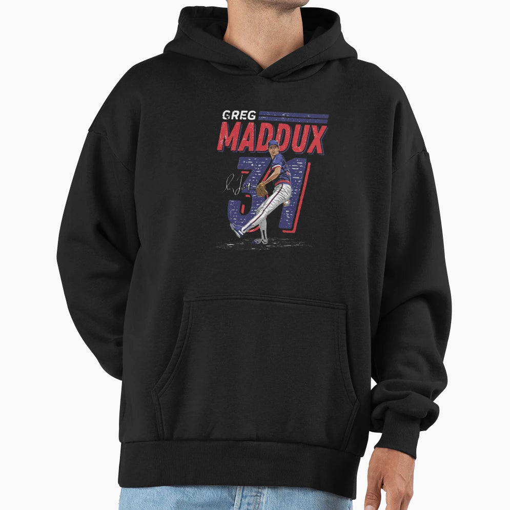 Greg Maddux Hoodie - Fun Novelty Design Men Women - T-Shirt, Sweatshirt, Hoodie