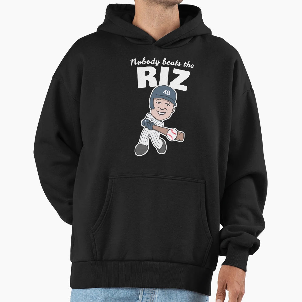 Nobody Beats Riz Hoodie - Casual Everyday Wear Unisex - T-Shirt, Sweatshirt, Hoodie