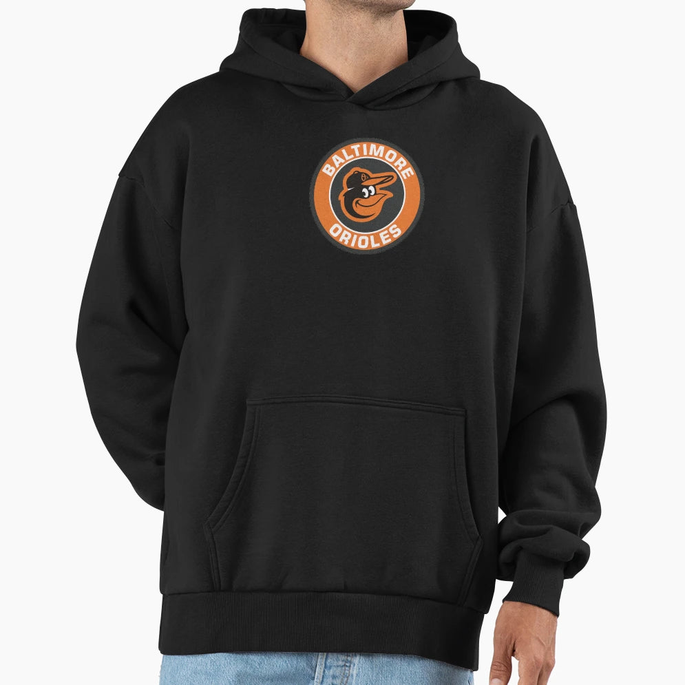 Badge Brave Birds Orls Hoodie - Unique Graphic Men Women - T-Shirt, Sweatshirt, Hoodie